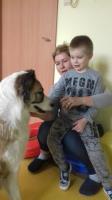 Click to view album: Z pieskiem Słoneczka zajęcia mają, bo bardzo zwierzaki kochają!